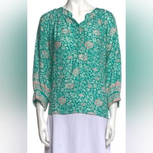NWT Natalie Martin Remy top in Amalfi